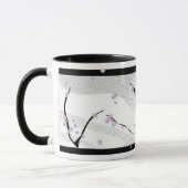 Mug Arbre blanc en fleurs de cerisiers (Gauche)