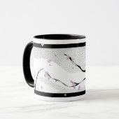 Mug Arbre blanc en fleurs de cerisiers (Devant gauche)