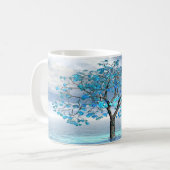 Mug Arbre bleu cristal (Devant gauche)