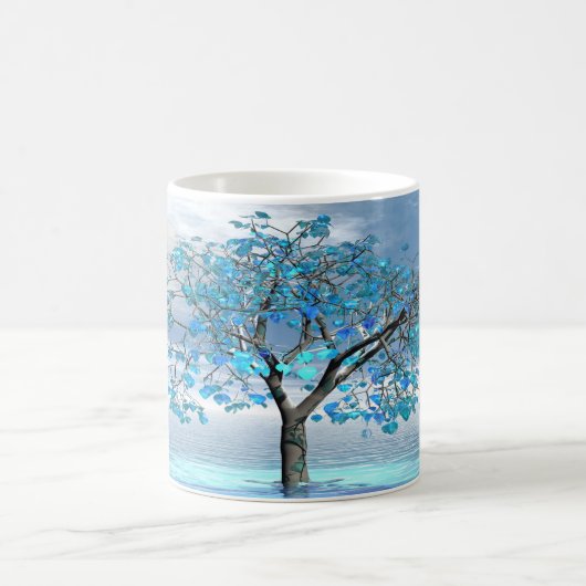 Mug Arbre bleu cristal (Centre)