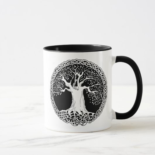 Mug Arbre celtique (2-sided) (Droite)