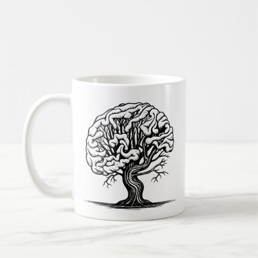 Mug arbre cérébral (Gauche)