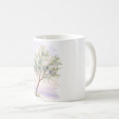Mug Arbre Cieux Violets (Devant droit)
