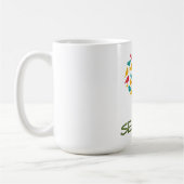 Mug Arbre Coloré avec Oiseaux (Gauche)