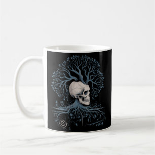 Mug Arbre crânien de vie Art gothique de la nature