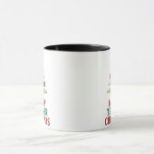 Mug Arbre crayon de Noël de l'enseignant (Centre)