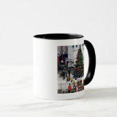 Mug Arbre dans la place (Devant droit)