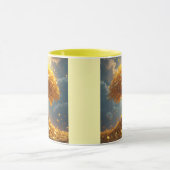 Mug arbre d'argent or pièces d'or (Centre)