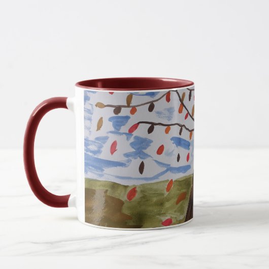 Mug Arbre d'automne (Gauche)