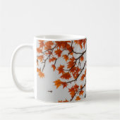 Mug Arbre d'automne avec Feuilles et oiseaux (Gauche)