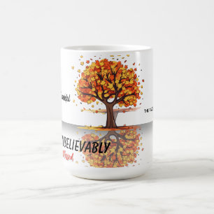 Mug Arbre d'automne heureux Thanksgiving béni