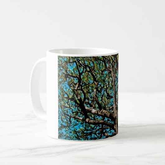 Mug Arbre de chêne (Devant gauche)
