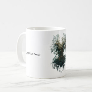 Mug Arbre de crâne Surréalisme Nature sombre