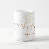 Mug Arbre de Darwin de la vie : Je pense (Centre)