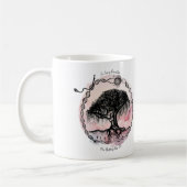 Mug Arbre de déesse dans chaque direction sur rose (Gauche)