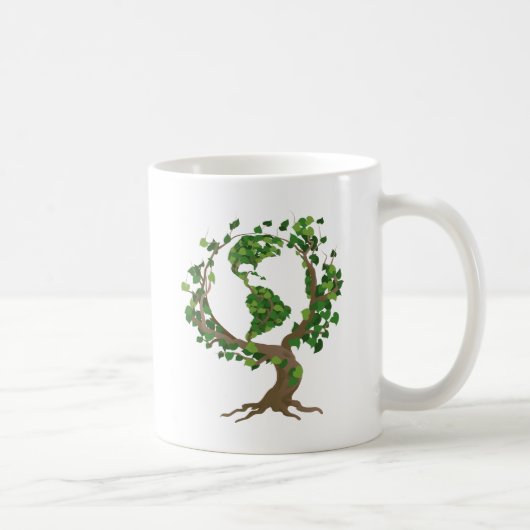 Mug arbre de globe (Droite)