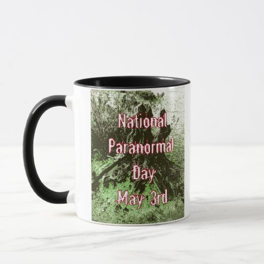 Mug Arbre de jour national paranormal (Gauche)