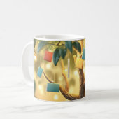 Mug "Arbre de la connaissance" avec des livres suspend (Devant gauche)