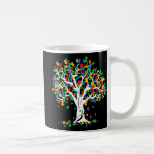 Mug Arbre de la Sensibilisation sur l'autisme de vie M