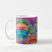 Mug Arbre de la vie apaisant dans des couleurs (Gauche)