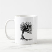 Mug arbre de la vie balayé par le vent (Gauche)