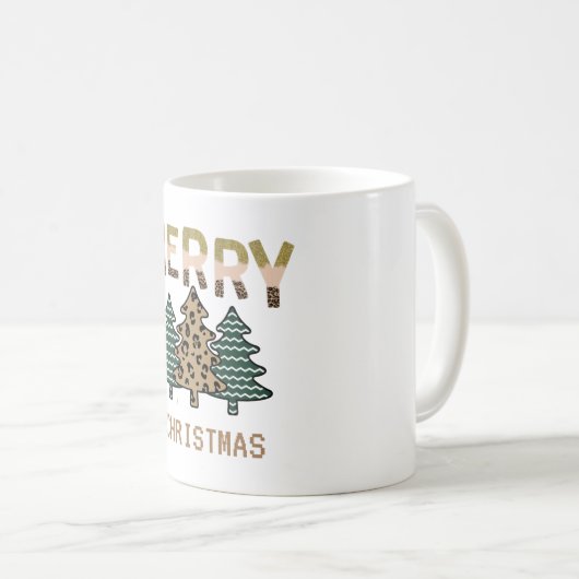 Mug Arbre de Noël (Devant droit)
