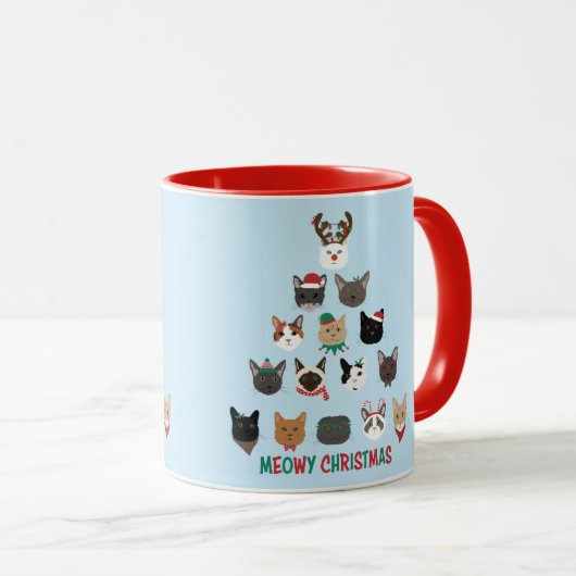 Mug Arbre de Noël (Devant droit)