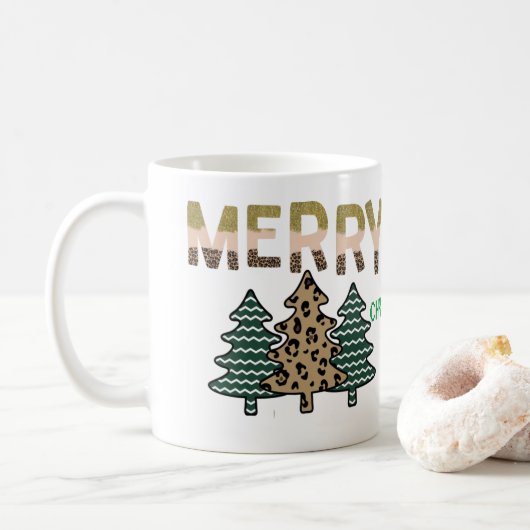 Mug Arbre de Noël (Avec donut)