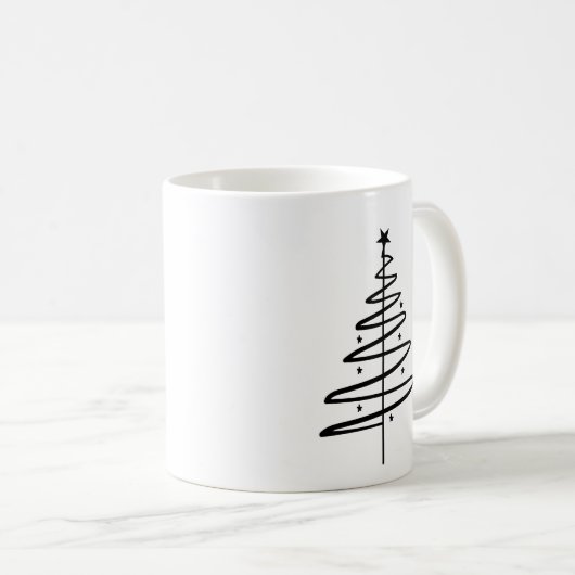 Mug Arbre de Noël (Devant droit)