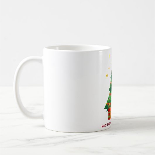 Mug Arbre de Noël (Gauche)