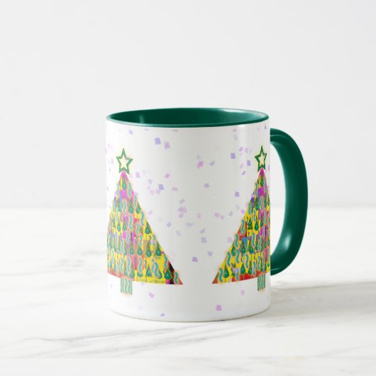 Mug Arbre de Noël (Devant droit)