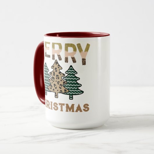 Mug Arbre de Noël (Devant gauche)