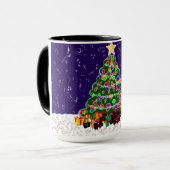 Mug ARBRE de NOËL 2017 - 2ème en série (Devant gauche)