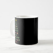 Mug Arbre de Noël 8 bits (Devant gauche)