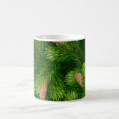 Mug Arbre de Noël À feuillage persistant avec cônes de (Centre)