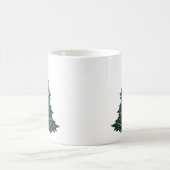 Mug Arbre de Noël avec ornements et étoiles (Centre)