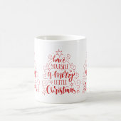 Mug Arbre De Noël Avec Typographie Moderne (Centre)