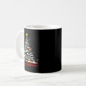 Mug Arbre de Noël Avion Très Probablement Beaucoup Joy (Devant gauche)