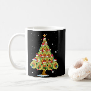 Mug Arbre de Noël Avocado Père Noël ELF Avocado Lov