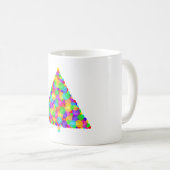 Mug Arbre de Noël Bokeh (Devant droit)