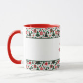 Mug Arbre de Noël, cadeaux, sucre de canne (Gauche)