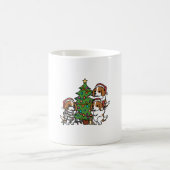 Mug Arbre de Noël Cavalier King Charles Spaniel (Centre)