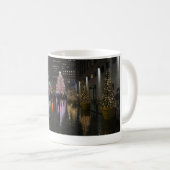 Mug Arbre de Noël central de Rockefeller par réflexion (Devant droit)