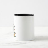 Mug Arbre de Noël Chat Drôle Chaton Animal de Compagni (Centre)