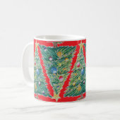 Mug Arbre de Noël Coloré (Devant gauche)