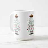 Mug Arbre de Noël Cowboy 2024 (Devant gauche)