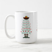 Mug Arbre de Noël Cowboy 2024 (Gauche)