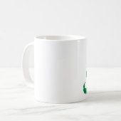 Mug arbre de noël de la moustache (Devant gauche)
