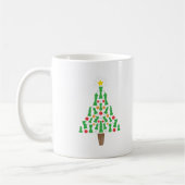Mug Arbre de Noël de la pièce d'échecs (Gauche)