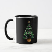 Mug Arbre de Noël de l'avocat du procureur (Gauche)